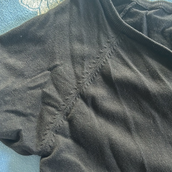 Route 66 Black Cardigan 3/4 Sleeve Button - Picture 6 of 6